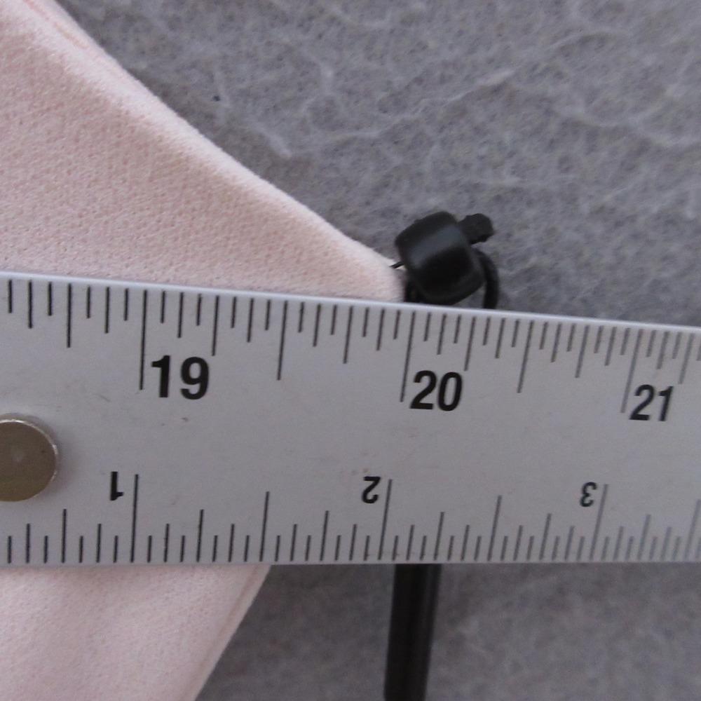 Calvin Klein Dress 14 Pink Ruffle Hem High Low Mermaid Cocktail Event READ NWT - Picture 7 of 14